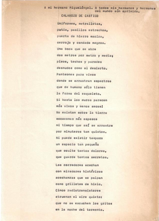 Calabozo de castigo